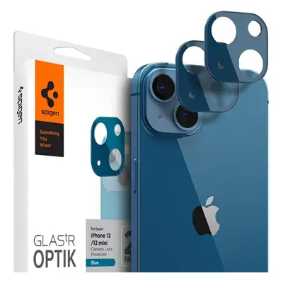 Spigen tR Optik 2 Pack tvrzené sklo na fotoaparát iPhone 13/13 mini modré