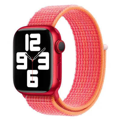 Apple Watch 41/40/38mm (PRODUCT)RED provlékací sportovní řemínek Červená