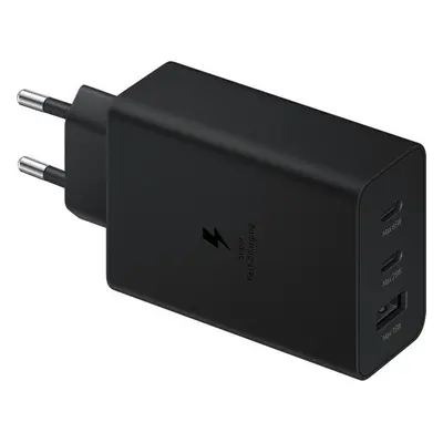 Samsung Trio 65W síťový adaptér černý (EP-T6530NBEGEU)