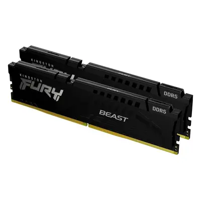 KINGSTON 32GB 5200MHz DDR5 CL40 DIMM FURY Beast Black 2x16GB Černá