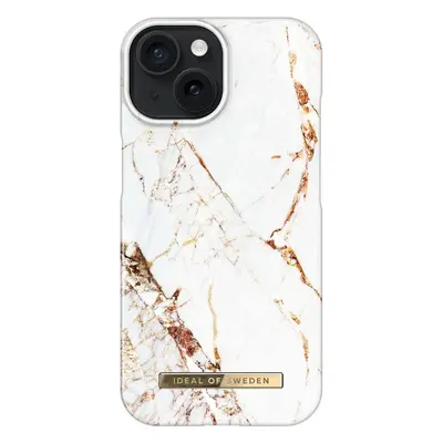 iDeal Of Sweden Fashion zadní kryt iPhone 15 Carrara Gold