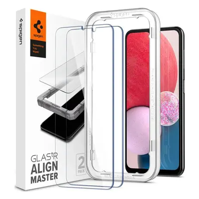 Spigen AlignMaster Glas.tR 2 Pack tvrzenné sklo Samsung Galaxy A13