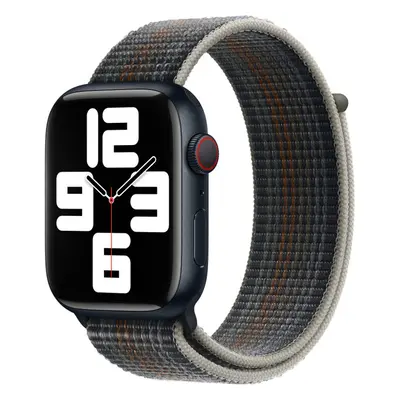 Apple Watch 49/45/44/42mm temně inkoustový provlékací sportovní řemínek Temně inkoustová