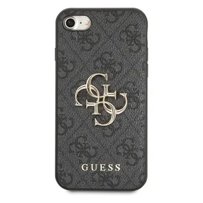 Guess PU 4G Metal Logo kryt iPhone 7/8/SE (20/22) šedý