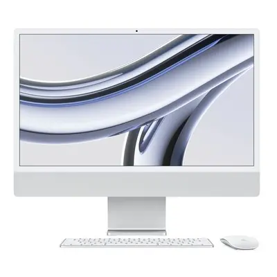 Apple iMac 24" M3 (2023) 10GPU/8GB/256GB stříbrný