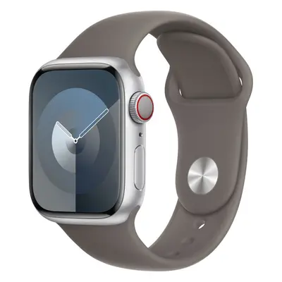 Apple Watch 49/45/44/42mm jílově šedý sportovní řemínek M/L Jílově šedá