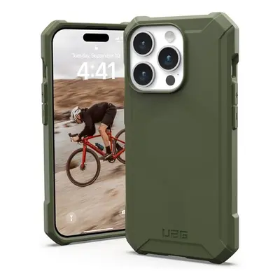 UAG Essential Armor MagSafe iPhone 15 Pro olivový