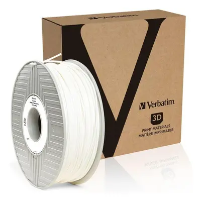 VERBATIM filament do 3D tiskárny TEFABLOC TPE 1,75mm,190m, 500g bílý Bílá