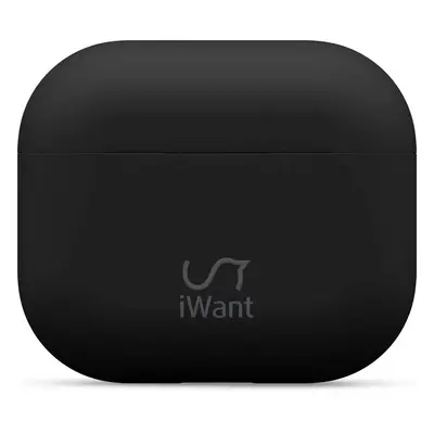 iWant AirPods 3. generace ultra-tenké pouzdro černé