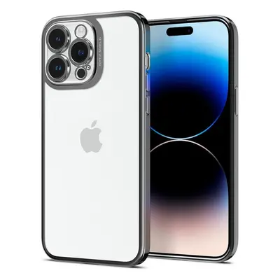 Pouzdro Spigen Optik Crystal Chrome Gray iPhone 14 Pro Stříbrná