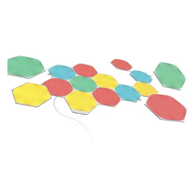 Nanoleaf Shapes Hexagons Smarter Kit 15 Panels Bílá