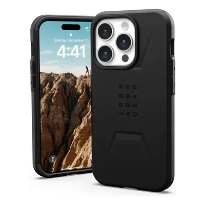 UAG Civilian MagSafe, black - iPhone 15 Pro (114275114040) Černá