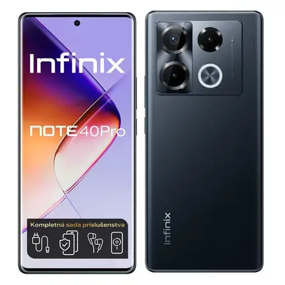 Infinix Note 40 PRO 12GB/256GB Černá