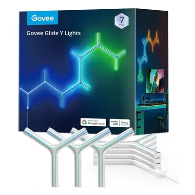 Govee Y Shape Light Panel (7 pack) Stříbrná