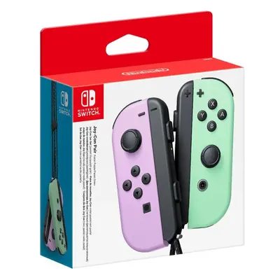 Nintendo Joy-Con Pair Pastel Purple/Green Fialová