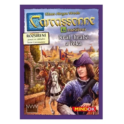 Mindok Carcassonne Král hrabě a řeka