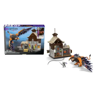 The Witcher 3: Wild Hunt Mega Construx Black Series Construction Set Geralt's Griffin Hunt