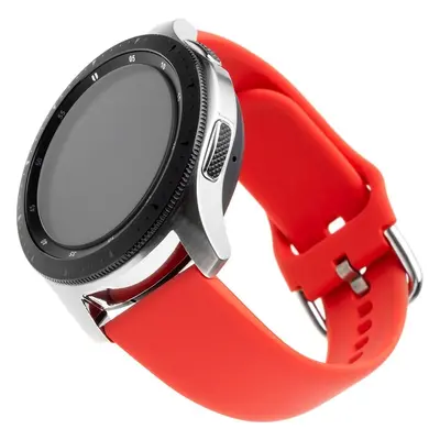 FIXED Silicone Strap s šířkou 20mm smartwatch červený