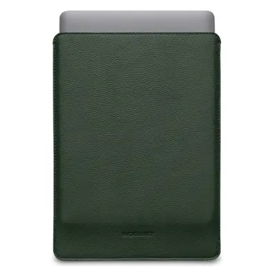 Woolnut kožené Sleeve pouzdro pro 13" MacBook Pro/Air tmavě zelené