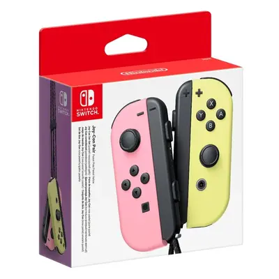 Nintendo Joy-Con Pair Pastel Pink/Yellow Růžová