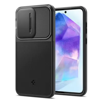 Spigen Optik Armor kryt Samsung Galaxy A55 černý