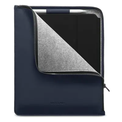 Woolnut Coated PU Folio pouzdro pro 12,9"/13" iPad Pro, 13" iPad Air tmavě modré