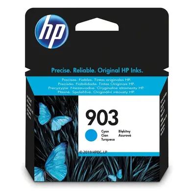 HP 903 originální inkoustová kazeta azurová T6L87AE Azurová