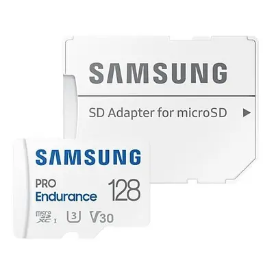 Samsung micro SDXC 128GB PRO Endurance + SD adaptér