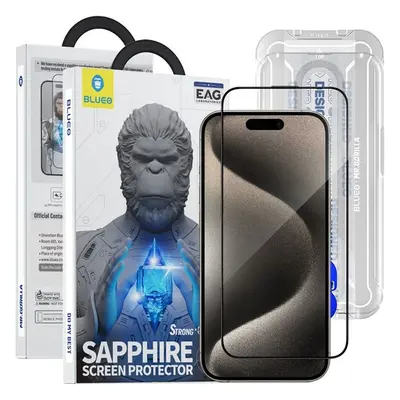 Blueo Sapphire Screen Protector iPhone 15 Pro s aplikátorem BSSP-I15PRO