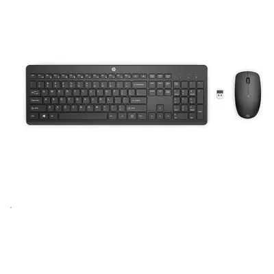 HP 230 Wireless Keyboard & Mouse CZ/SK Černá