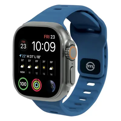 Mobile Origin Strap Sea Blue Apple Watch 49mm/45mm/44mm/42mm AWS-01-SBL Mořsky modrá