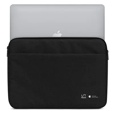 iWant MacBook 13"/14" Sleeve pouzdro Authorized Service Provider černé