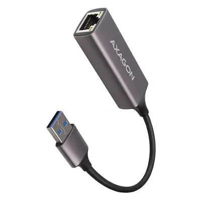 AXAGON ADETR USB A 3.2 Gen 1 Gigabit Ethernet síťová karta auto instal titanově šedá