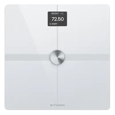 Withings Body Smart Advanced Body Composition chytrá Wi-Fi váha bílá