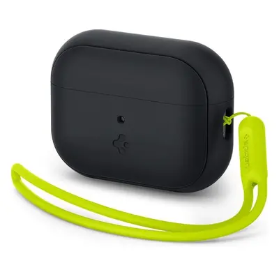 Spigen Silicone Fit Strap Apple AirPods Pro 1 / 2 ACS05810 Černá/Zelená