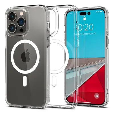 Spigen Ultra Hybrid kryt Mag iPhone 14 Pro bílý