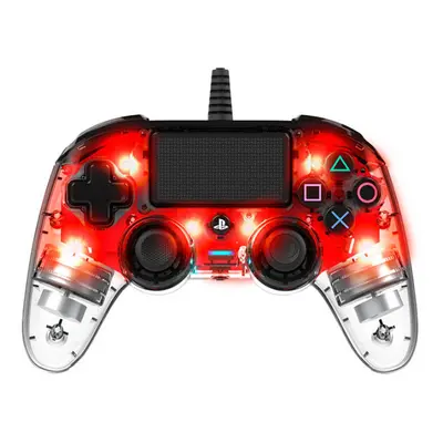 Nacon Wired Compact Controller PS4 Červená