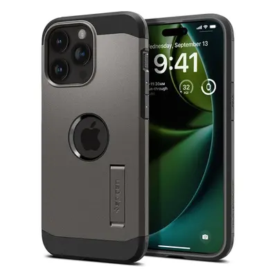 Spigen Tough Armor MagFit kryt iPhone 15 Pro Max hnědý