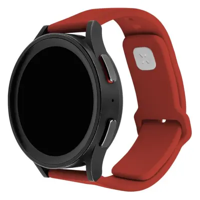 FIXED set silikonových řemínků s Quick Release 22mm pro smartwatch červený