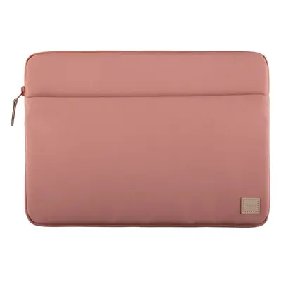 UNIQ Vienna Sleeve pouzdro s nárazníkem pro 14” notebook růžové