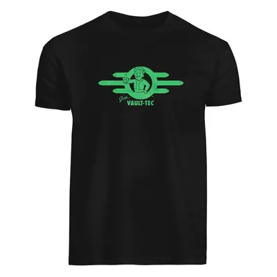 Tričko Fallout - Join Vault-Tec Te (GITD) XL