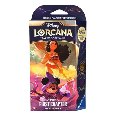 Disney Lorcana TCG: The First Chapter Amber / Amethyst Starter Deck