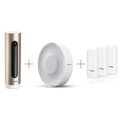 Netatmo Smart Indoor Camera + Siren + Sensors