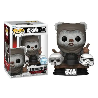 Funko POP! #613 Star Wars: RotJ 40th- Ewok w/helmets