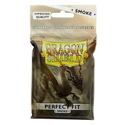 Dragon Shield Standard Perfect Fit Sleeves Smoke (100 obalů)