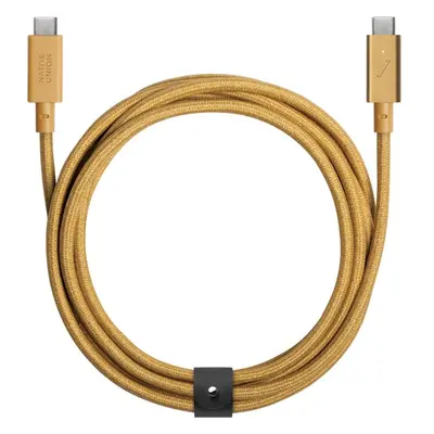 Native Union Belt Cable Pro 240W (USB-C–USB-C) 2,4m, kraft