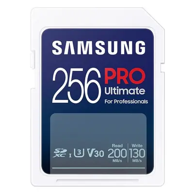 Samsung SDXC 256GB PRO ULTIMATE MB-SY256S/WW Bílá