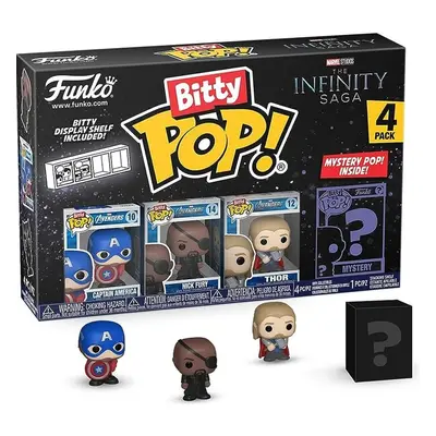 Funko Bitty POP! Marvel - Captain America 4 pack