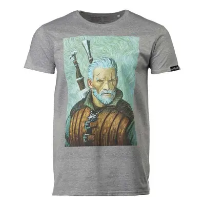 Tričko The Witcher - Geralt Van Gogh Art XXL