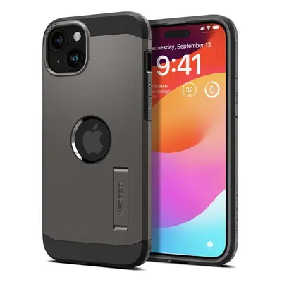 Spigen Tough Armor MagFit kryt iPhone 15 Plus hnědý